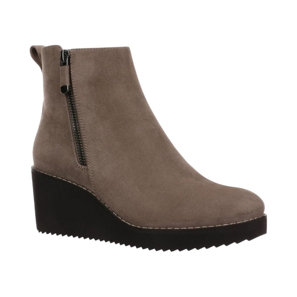 Style & Co. Womens Sayylor Dress Booties 10019630400 Taupe Microsuede Brown 9.5M - Picture 7 of 10